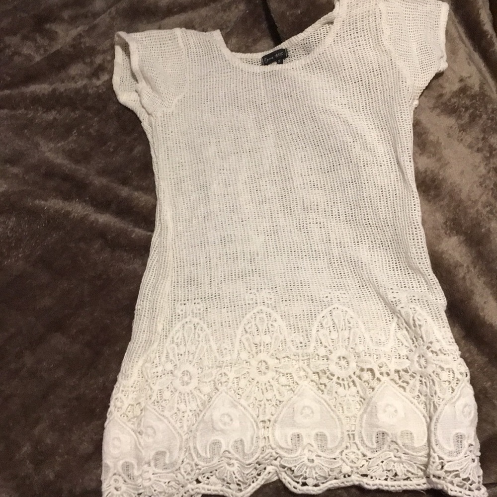 One Zara Basic top, one dress, and one skirt.